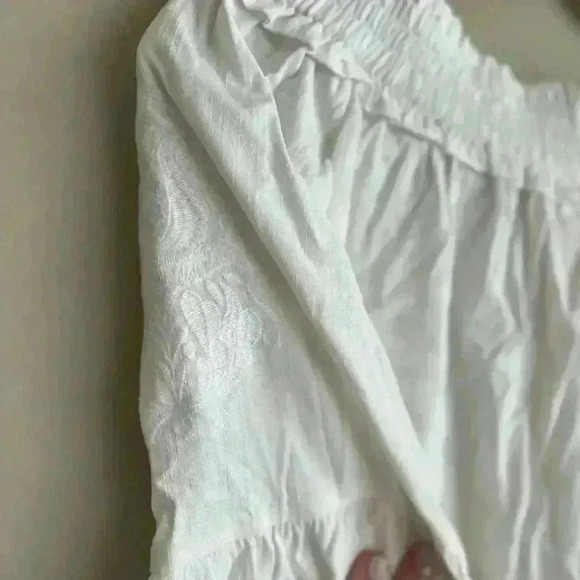 Lilly Pulitzer Moira Top in White Women’s XXS - Picture 4 of 8